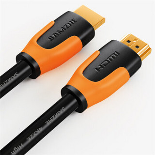 SAMZHE 山泽 HDMI数字高清线 黑橙色 1.5米