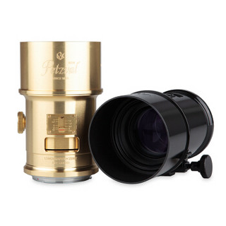 Petzval 匹兹伐 85mm F2.2 螺旋焦外艺术镜头 佳能卡口 黑色