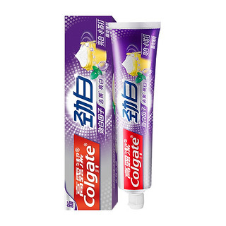 Colgate 高露洁 劲白系列小苏打牙膏牙刷套装 (小苏打180g*3+备长炭牙刷*2)