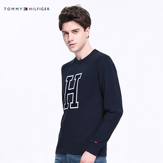 TOMMY HILFIGER MW0MW04147OP 男士棉质长袖T恤