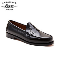 G.H. Bass & Co. BBGM7SL108BB 男士便士乐福鞋 黑色 44 