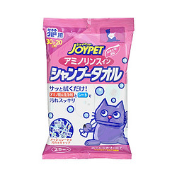 JOYPET 加宜 宠物 氨基酸配方猫清洁湿巾 25片 *2件