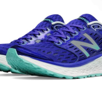 New Balance NB Fresh Foam系列 女鞋 专业跑步 休闲运动鞋 W1080BM6/银色/蓝色 38