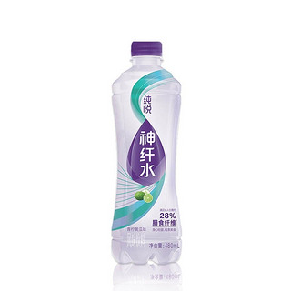 Coca Cola 可口可乐 纯悦 神纤水 天然饮用纤维纯净水 青柠黄瓜味 480ml*12瓶