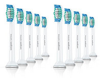 中亚prime会员：PHILIPS 飞利浦 HX6010/30 标准清洁电动牙刷刷头 10支装 *2件