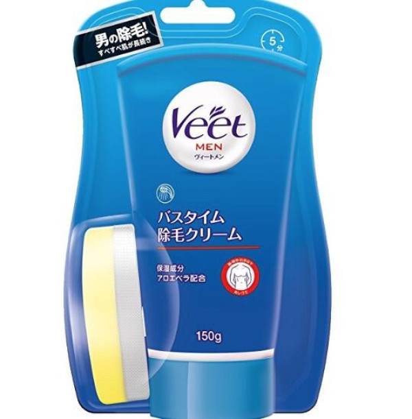商品veet 薇婷 腋下胸腿毛全身保湿脱毛膏男士专用 150g