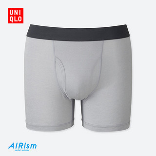 UNIQLO 优衣库 406292 AIRism 针织内裤  浅灰色 L 