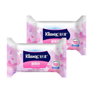 Kleenex 舒洁 女性湿厕纸2包装(新老包装随机发货）