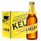 KELER 开勒 西班牙进口啤酒 开勒啤酒（KELER）250ML*12瓶装 整箱装