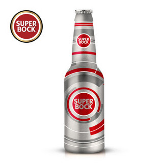 SUPER BOCK 超级波克 铝瓶黄啤 330ml*6瓶 整箱装