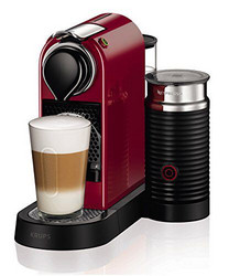 Krups Nespresso XN7605 胶囊咖啡机CitiZ&milk ，带Aeroccino 奶泡机