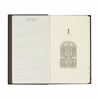 MIDORI diary 人生日记 3年连用 手账笔记本
