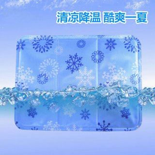郑氏龙森 夏季冰垫冰枕 汽车坐垫 笔记本散热垫 办公室座椅垫 宠物垫 冰晶学生宿舍