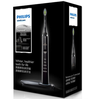 PHILIPS 飞利浦 Sonicare DiamondClean系列 HX9392/91 声波电动牙刷 黑色