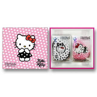 TANGLE TEEZER 便携款美发梳  2把礼盒装 Hello Kitty