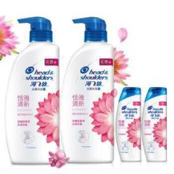 Head & Shoulders 海飞丝 香氛洗发露 450ml*5瓶+80ml*4瓶 （共2.6L）