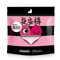 kotex 高洁丝 夜安裤 夜用裤型卫生巾 L 2条+L 装6条