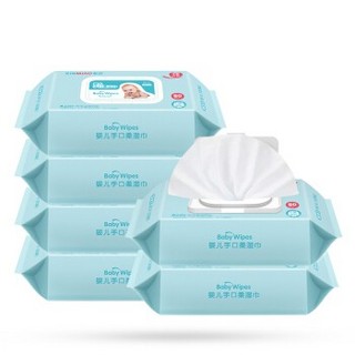 新妙Xinmiao 婴儿手口湿巾80片*10包