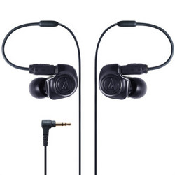 audio-technica 铁三角 ATH-IM50 耳塞式耳机 黑色