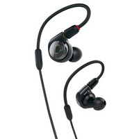 audio-technica 铁三角 ATH-E40 E40 双动圈入耳式耳机