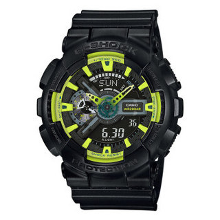 CASIO 卡西欧 G-SHOCK 硬碰硬 GA-110LY-1A 运动腕表