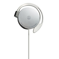 audio-technica 铁三角 EQ300M 耳挂式运动耳机 银色