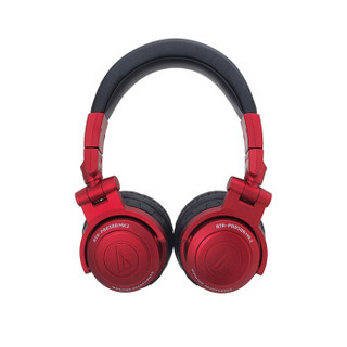 Audio-technica 铁三角 ATH-PRO500MK2 PRO500MK2 头戴式耳机  红色