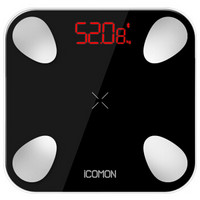 ICOMON 沃莱 i9u智能体脂秤 电子秤 体重秤 脂肪秤 20项身体数据 USB充电 APP控制 iOS和安卓 