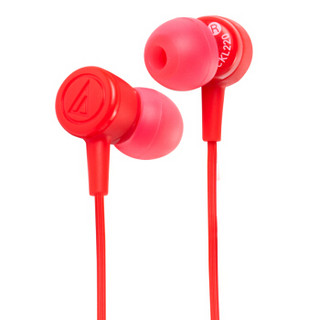 audio-technica 铁三角 ATH-CKL220 CKL220 入耳式耳机 红色