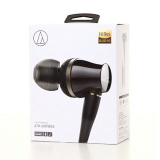 audio-technica 铁三角 ATH-CKR100iS 入耳式有线耳机 黑色