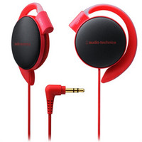audio-technica 铁三角 ATH-EQ500 EQ500 挂耳式耳机 红色