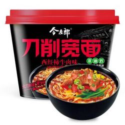 今麦郎 西红柿炖牛肉味 刀削宽面 129g *2件