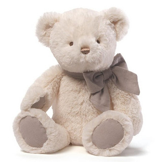 GUND My First Teddy Bear 我的第一只泰迪熊毛绒玩具 米白色 15英寸