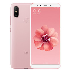  MI 小米 6X 全网通智能手机 4GB+64GB 樱花粉