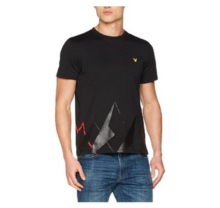 Lyle & Scott 苏格兰金鹰 男士纯棉条纹T恤 