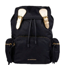 BURBERRY 博柏利 Rucksack 中号军旅尼龙双肩背包 