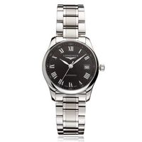 LONGINES 浪琴 名匠系列 L2.518.4.51.6 男士机械腕表 黑色