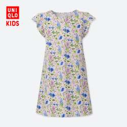 优衣库 UNIQLO 优衣库 406047 女童印花连衣裙