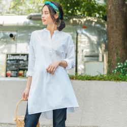 优衣库 UNIQLO 优衣库 406937 女士全棉长衫