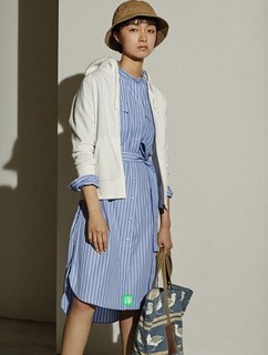 UNIQLO 优衣库 412149 女士衬衫连衣裙