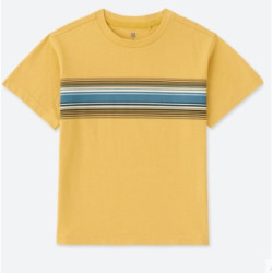 优衣库 UNIQLO 优衣库 406966 儿童条纹圆领T恤