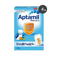 保税区发货（19年12月） Aptamil爱他美 德爱婴幼儿奶粉 1+段(1-2岁)  600g*2罐 海外购