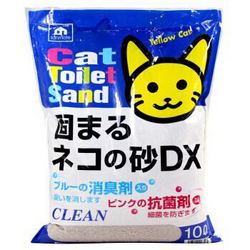 莎美特 膨润土猫砂 除臭10L 宠物猫沙 *4件