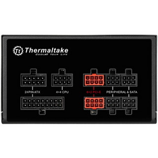 Thermaltake 曜越 ToughpowerRGB 650W 电源（80PLUS金牌、全模组、RGB风扇、十年质保）