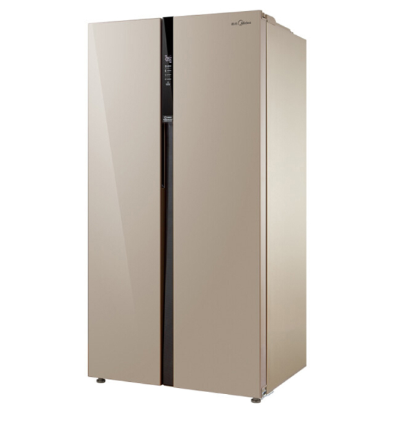 商品midea 美的 bcd-521wkm 变频 对开门冰箱 521l