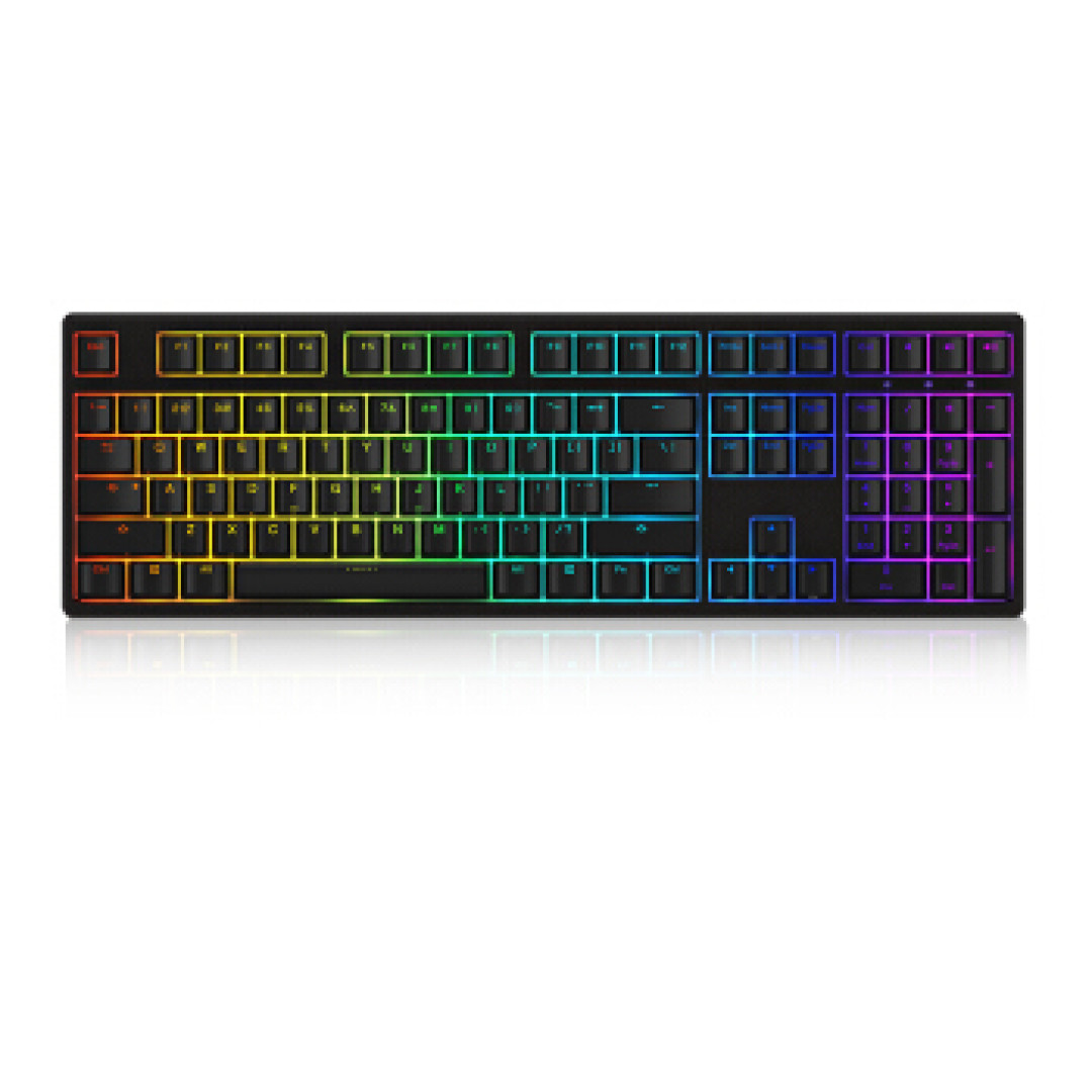 AKKO x DUCKY 3108S RGB 银轴开箱简评