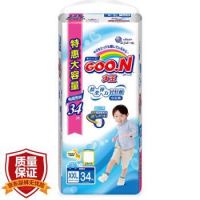 GOO.N 大王 男宝宝 婴儿拉拉裤 XXL34片