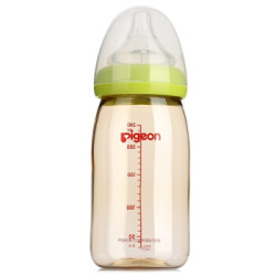 pigeon 贝亲 AA93 自然实感宽口径PPSU奶瓶 240ml *4件