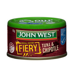 JW TMP FIERY CHIPOTLE 西部约翰 墨西哥风味金枪鱼罐头 95g *46件