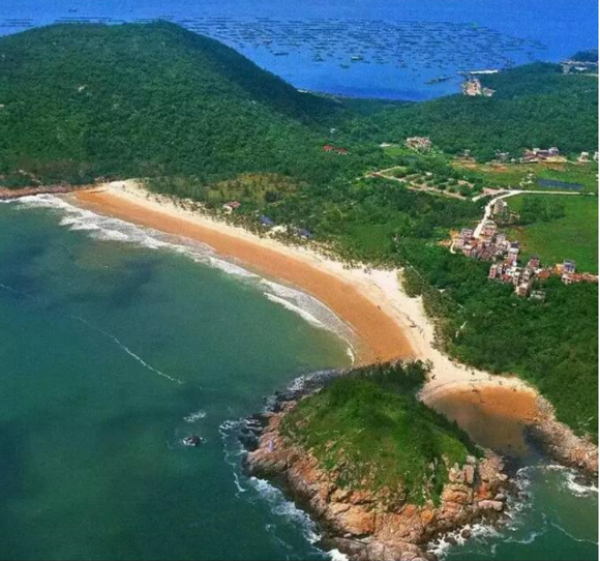 临海高空无边泳池!广东省海陵岛北洛秘境度假酒店1晚